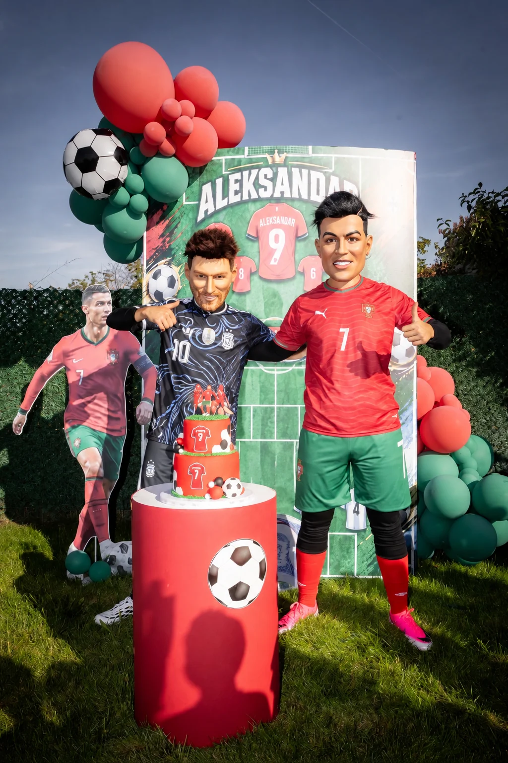 Mesi i Ronaldo na fudbalskom rođendanu